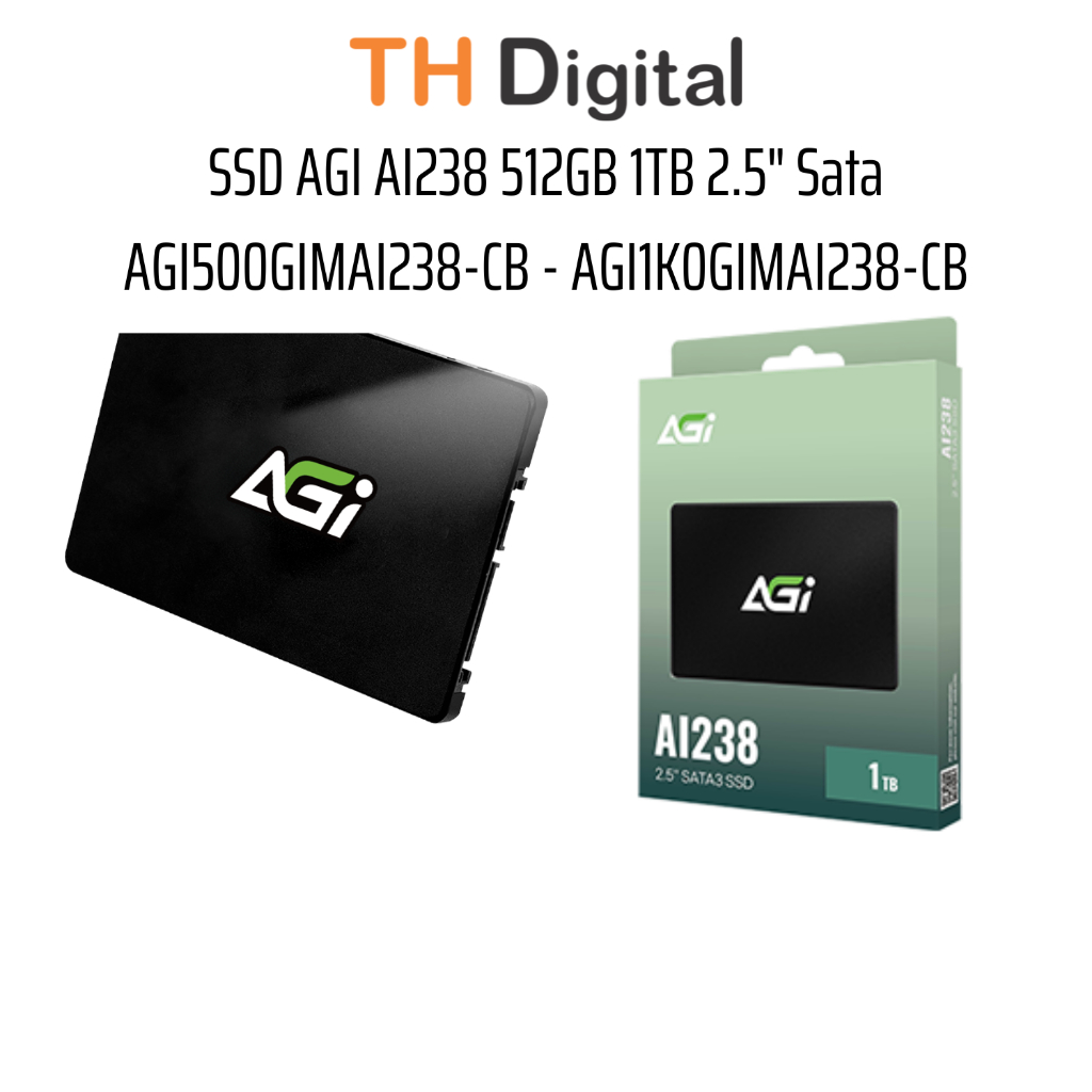 SSD AGI AI238 512GB 1TB 2.5