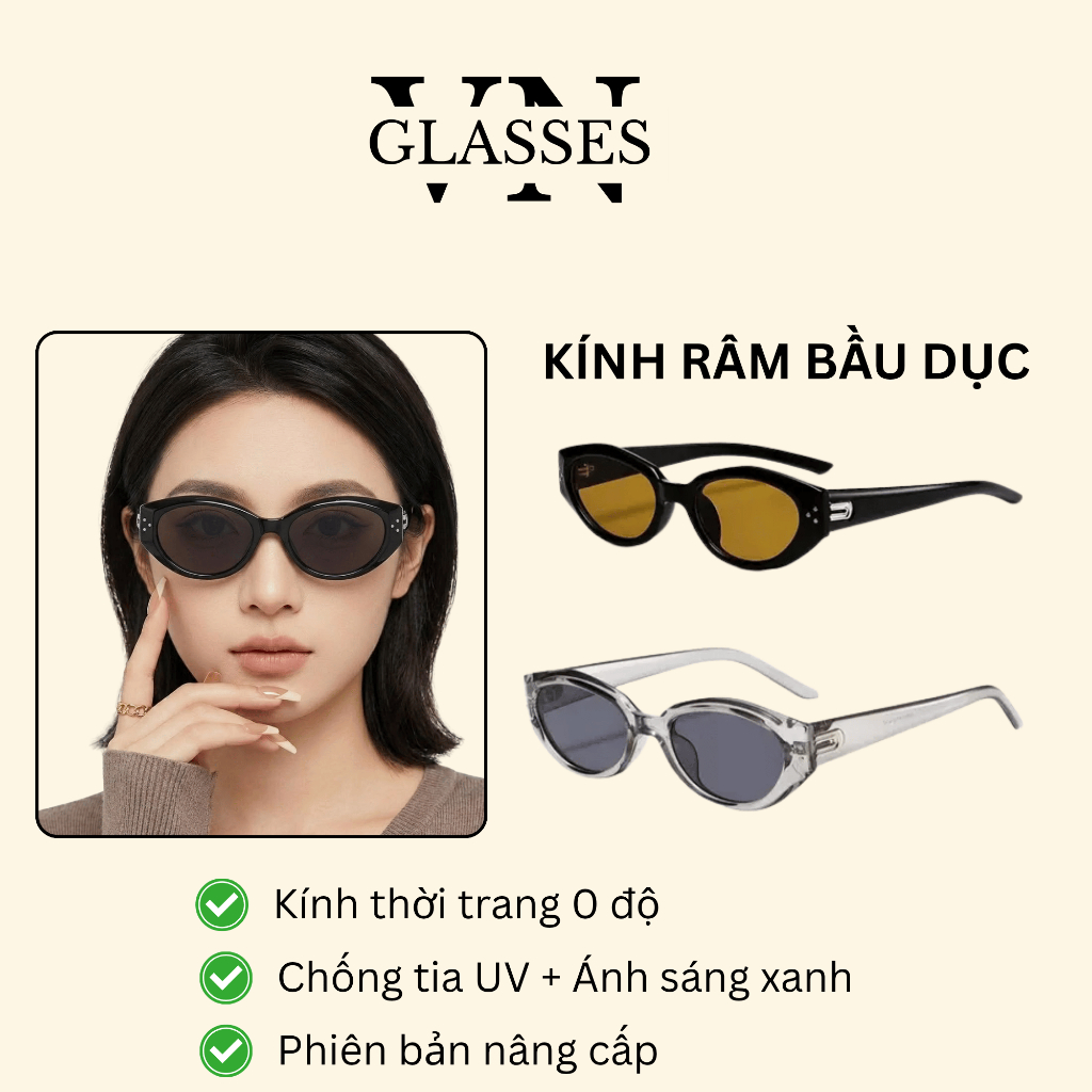 Kính mát thời trang Unisex chống tia UV mang đi du lịch phong cách hiện đại hot trend 3242