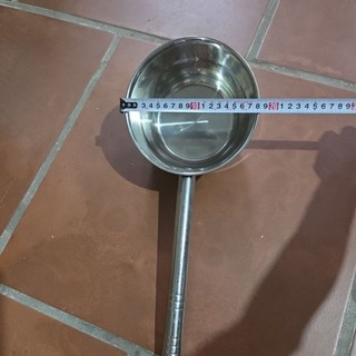 Gáo múc nước lèo inox tốt an toàn vệ sinh  (nước lèo) 16cm.18cm.20cm