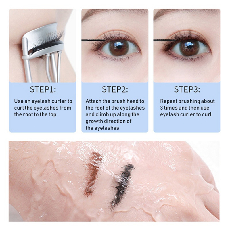 Mascara 4D, Tạo đôi mắt búp bê to tròn, Lâu trôi 24h không lem không xẹp mi, dài và dày tách bạch từng sợi