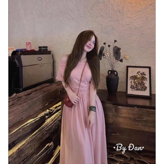 PHẠM THÙY SHOP: SET ÁO THUN TRƠN TRỄ VAI MIX CHÂN VÁY DÁNG DÀI