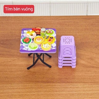 BỘ ĐỒ CHƠI BÀN ĂN MINI CHO BÉ – SIÊU DỄ THƯƠNG