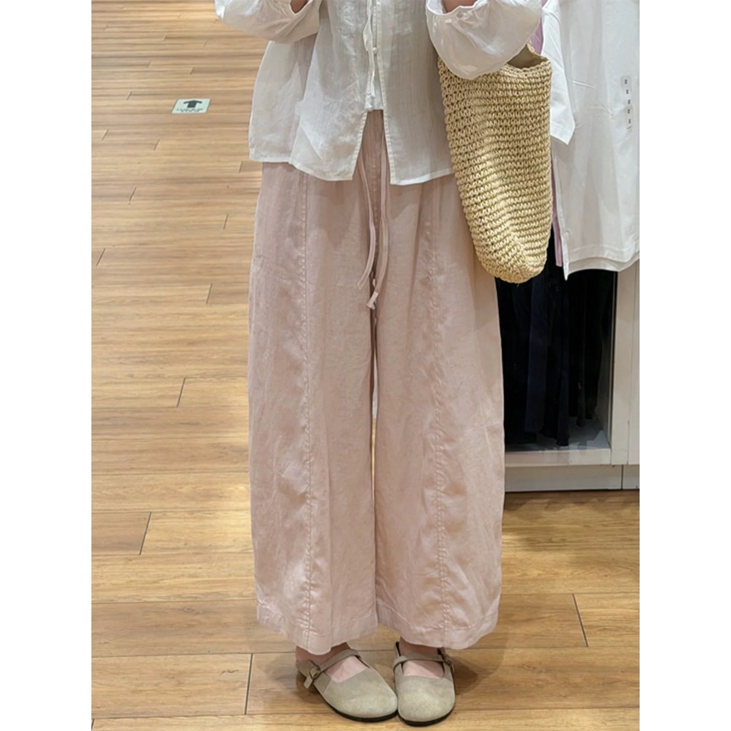 𝗛𝘂𝘆𝗻 - Quần Linen baggy