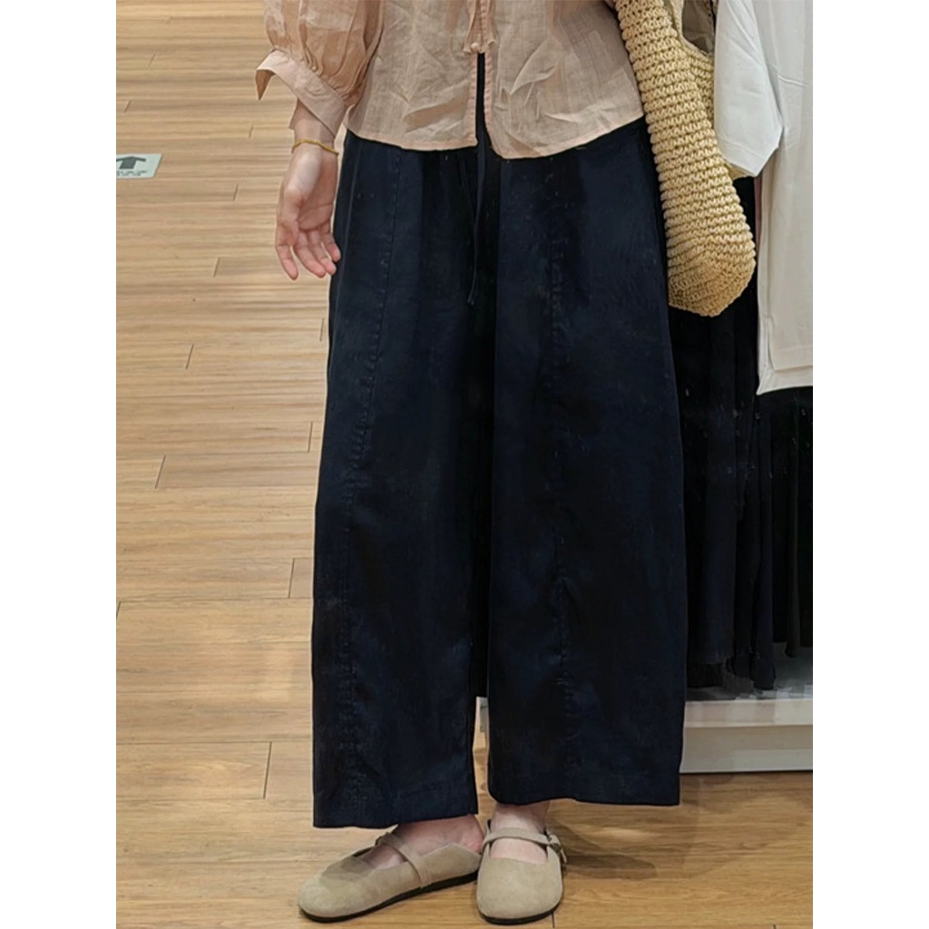 𝗛𝘂𝘆𝗻 - Quần Linen baggy