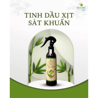 Tinh dầu xịt Khử Mùi S.át Kh.uẩn hương the mát 200ml  - Hoa Nén - Vegan - Đạt ch.uẩn W.H.O