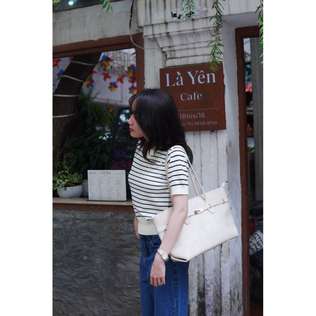 Túi tote nữ LEBOW Urban Tote  (Không kèm charm)
