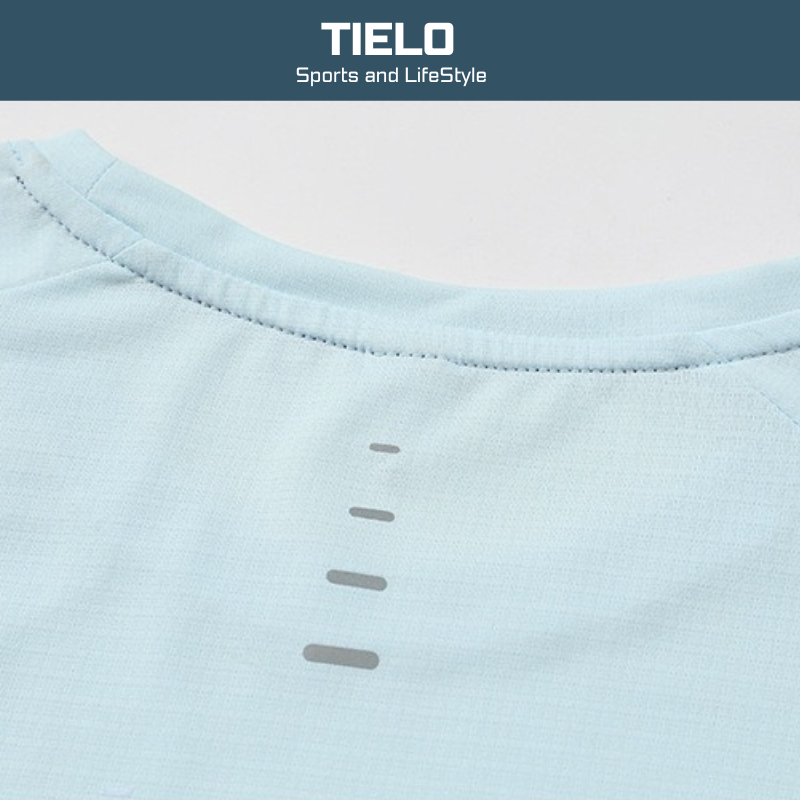 T Shirt Basic Pro TIELO – Áo thể thao nam , Co Giãn 4 Chiều , Thoáng Khí , Nhanh Khô , Chạy bộ , Gym , Pickleball