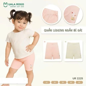 {9-24kg; 1-5Y} Quần Legging Cotton Cộc BG Uala UR2225