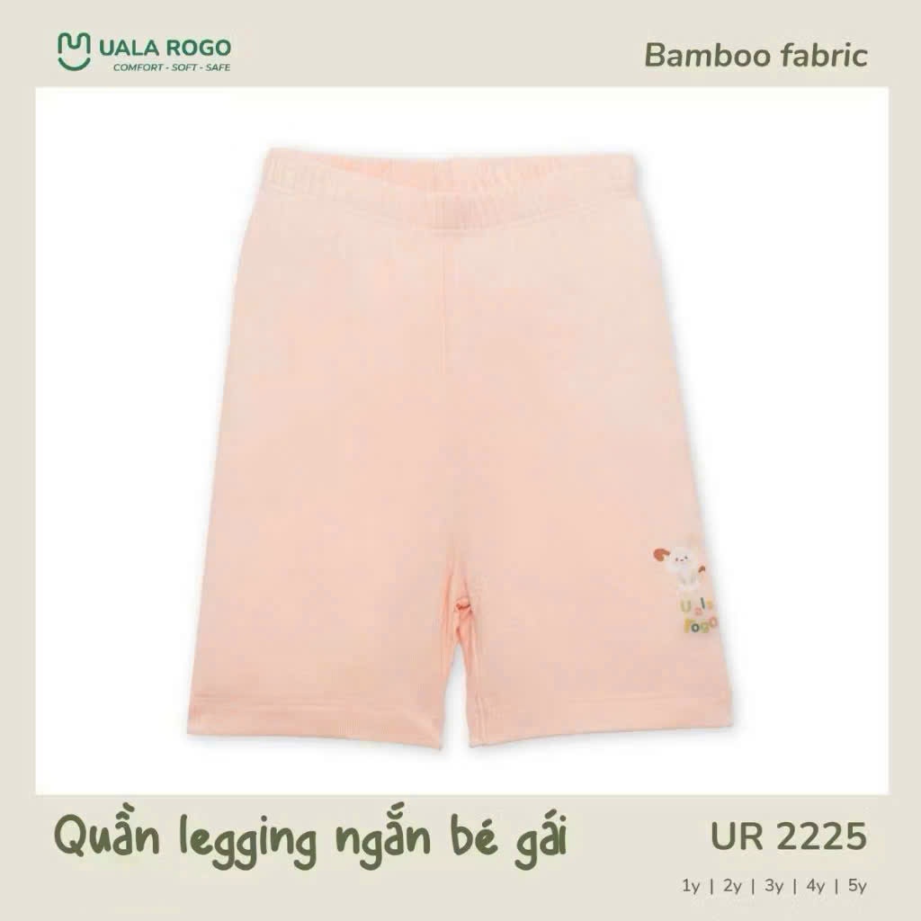 {9-24kg; 1-5Y} Quần Legging Cotton Cộc BG Uala UR2225