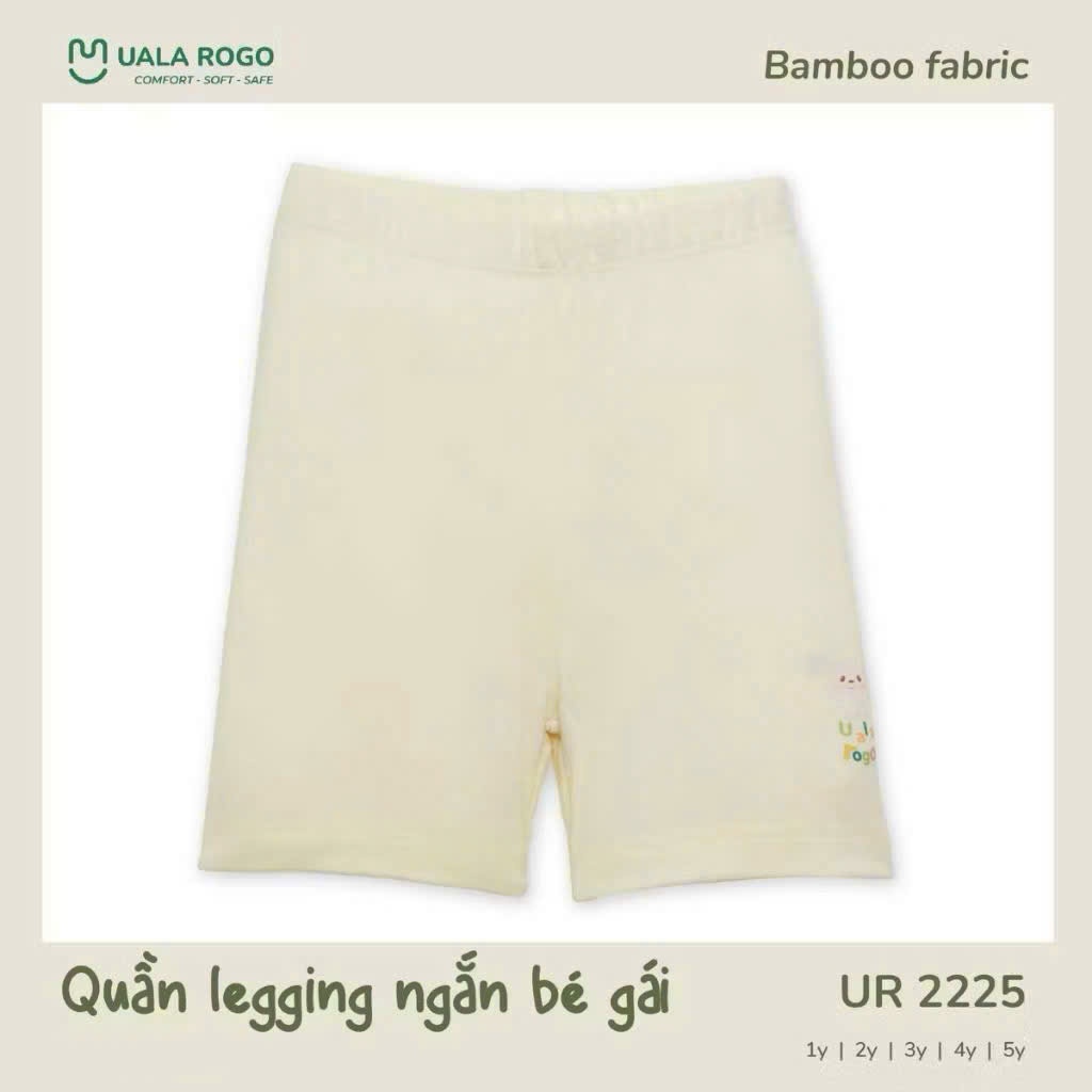 {9-24kg; 1-5Y} Quần Legging Cotton Cộc BG Uala UR2225