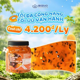 Mứt Pha Chế Boduo Signature Hoa Quả Nhiệt Đới 900g