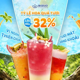 Mứt Pha Chế Boduo Signature Hoa Quả Nhiệt Đới 900g