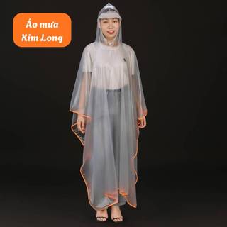 Áo Mưa Cánh Dơi Trong Mờ Dành Cho Cả Nam Và Nữ
