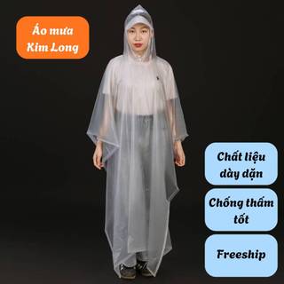Áo Mưa Cánh Dơi Trong Mờ Dành Cho Cả Nam Và Nữ