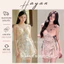 HT139a Váy ngủ 2s sexy phối ren hoạ tiết tim kèm ĐỆM LÓT, đồ ngủ lụa triết eo tôn dáng HT139a
