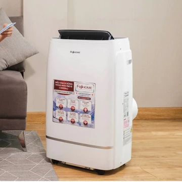 Điều hòa di động Fujihome PAC12, máy lạnh di động 12000BTU, kết nối wifi, hút ẩm, quạt, làm lạnh, BH 2 năm chính hãng