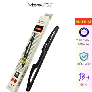Bộ Gạt Mưa Vista Kính Hậu Cho Xe Ô Tô Vinfast VF6 (VF-6) - Lưỡi Silicon - Tiêu Chuẩn Châu Âu - Siêu Sạch - Siêu Bền
