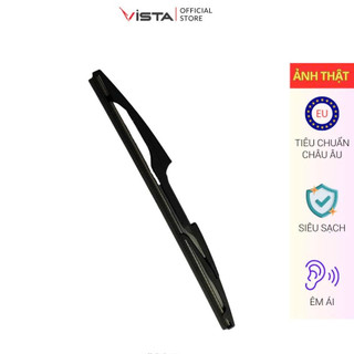 Bộ Gạt Mưa Vista Kính Hậu Cho Xe Ô Tô Vinfast VF6 (VF-6) - Lưỡi Silicon - Tiêu Chuẩn Châu Âu - Siêu Sạch - Siêu Bền