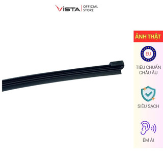 Bộ Gạt Mưa Vista Kính Hậu Cho Xe Ô Tô Vinfast VF6 (VF-6) - Lưỡi Silicon - Tiêu Chuẩn Châu Âu - Siêu Sạch - Siêu Bền