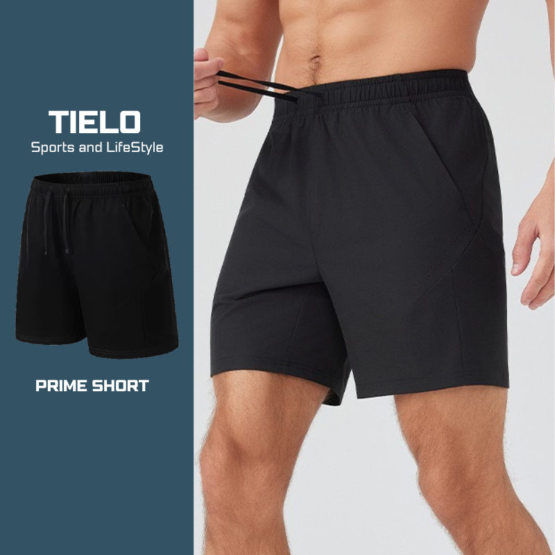 Prime Short TIELO – Quần thể thao nam , Thoáng Khí, Chạy bộ , Pickleball