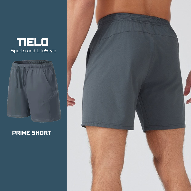Quần short thể thao nam , Prime Short TIELO , thấm hút mồ hôi , thoáng mát , chạy bộ , pickleball , gym