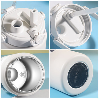 Bình nước giữ nhiệt Photres Innifite 1000ml inox 316 cao cấp 7 lớp cách nhiệt có quai xách tiện lợi bình 1 lít