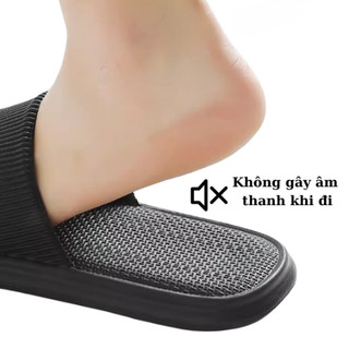 Dép mang trong nhà nam nữ êm chân chống trơn trượt cực tốt, phù hợp dùng trong khách sạn, spa
