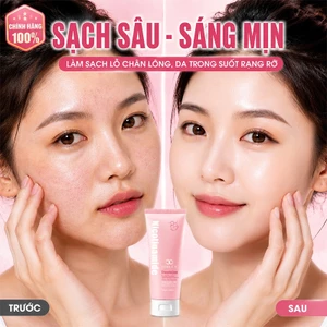 Sữa rửa mặt tẩy trang LYDIMOON Niacinamide kiềm dầu làm sạch sâu dưỡng ẩm dịu nhẹ xóa mụn giảm vàng da sáng da 100g