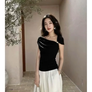ÁO TRỄ VAI LIỀN TAY CÀI KHUY PHONG CÁCH HÀN QUỐC | OUTFIT SANG CHẢNH CHO NỮ HOT TREND 2026 BY CHAMIE STORE