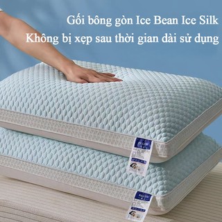 Ruột gối băng lạnh Mềm mại Thoáng khí Bông trắng tinh khiết Kích thước 50x70cm