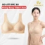 Áo Ngực Nữ Đúc Su Gom Quả Tự Nhiên, Áo Lót Không Gọng Tàng Hình Mềm Mịn AMYBRA A606