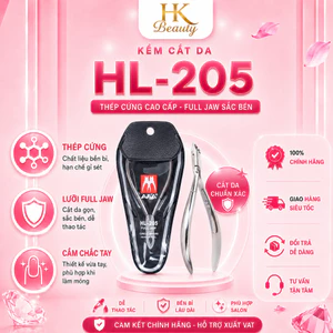 Kềm Cắt Da AAA HL205-Kềm thép Da Số xi vàng (xi ken) - 1 Chống