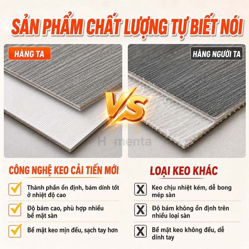 SÀN NHỰA GIẢ GỖ,Sàn gỗ vinyl giả vân gỗ,Combo 36 miếng 5m²- Sàn nhựa sẵn keo dán có kích thước