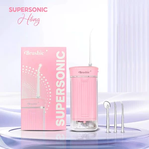 Tăm nước Brushie Super Sonic mini gấp gọn tiện lợi, phiên bản cải tiến