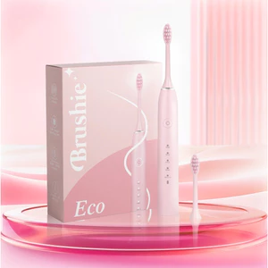 Bàn chải điện Brushie Eco chính hãng phiên bản tiết kiệm với 5 chế độ làm sạch linh hoạt