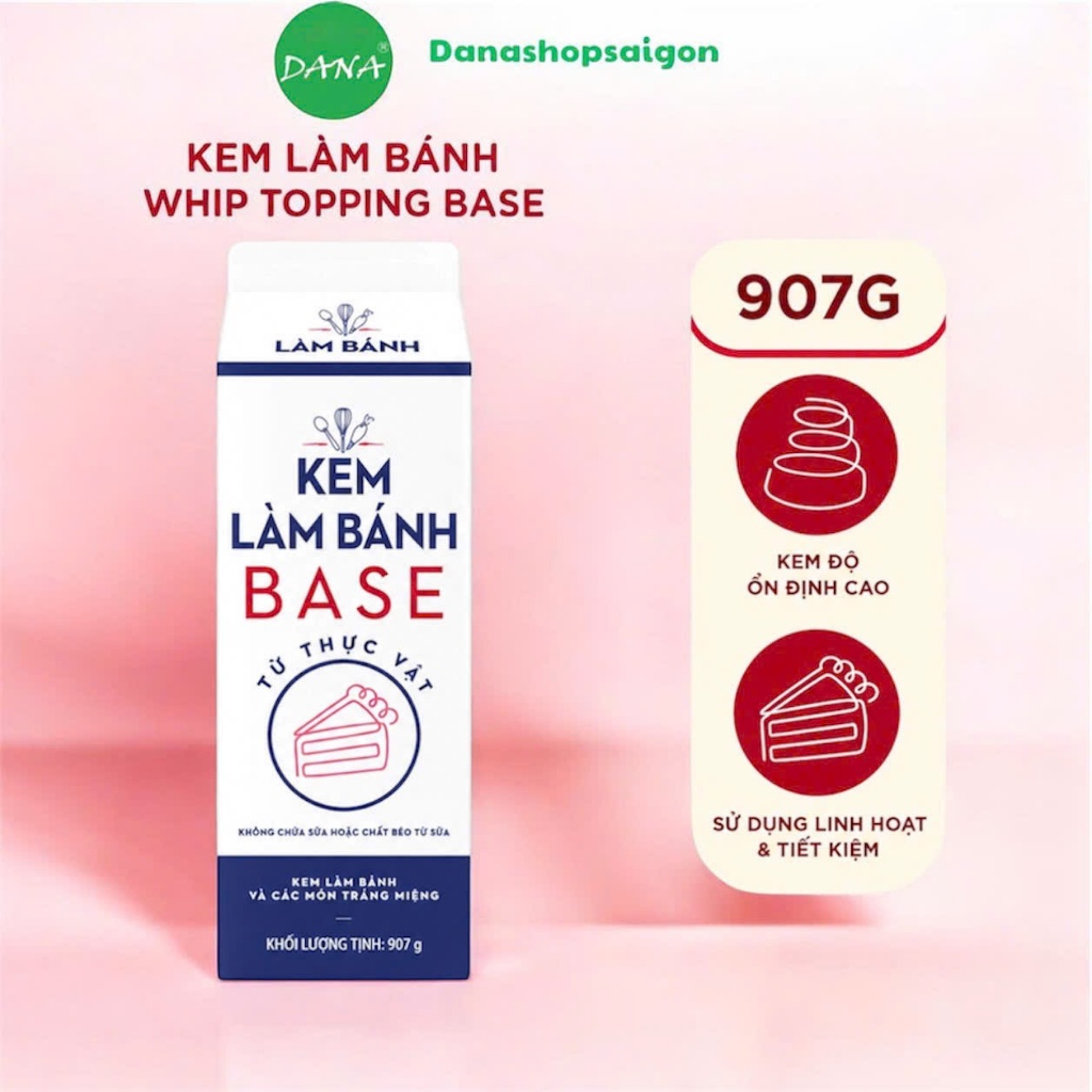 Kem Làm Bánh Rich's Whip Topping Base 907g | Shopee Việt Nam
