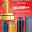 Bình nước inox 304 1500ml Hilogi bình giữ nhiệt lạnh 20 giờ giờ chống xước, ống hút cao cấp