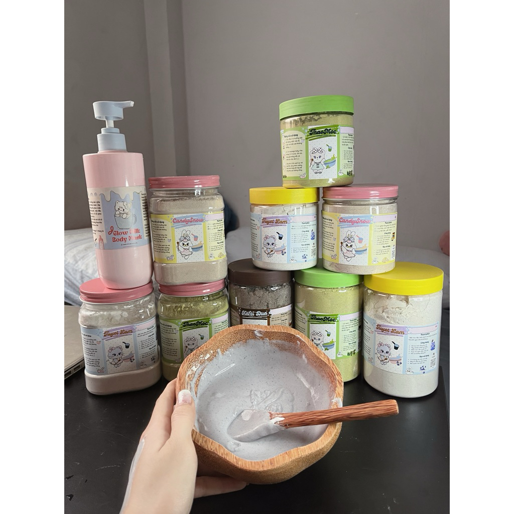 BỘT TUYẾT LAM CINDYCHAMDA HỖ TRỢ DƯỠNG TRẮNG DA MỊN MÀNG DA