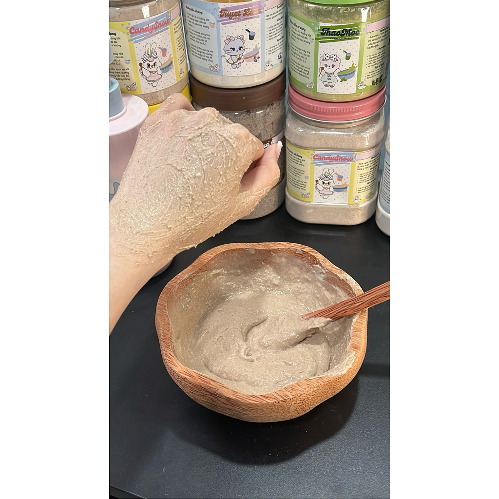 BỘT CANDY SNOW CHỖ TRỢ DƯỠNG TRẮNG DA BODY,MỀM MỊN DA