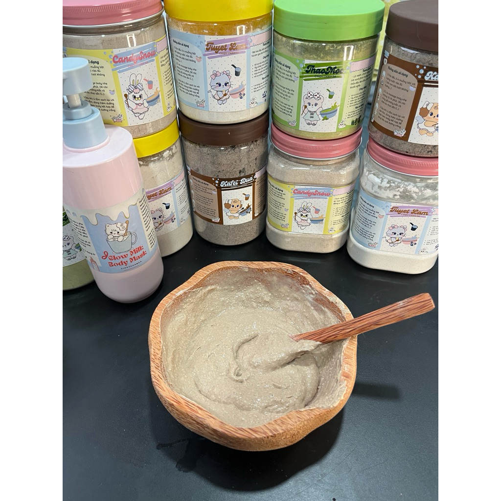 BỘT CANDY SNOW CHỖ TRỢ DƯỠNG TRẮNG DA BODY,MỀM MỊN DA