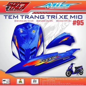 TEM XE MIO SPORT #95 (CHẤT LIỆU CAO CẤP - SIÊU NÉT - SIÊU ĐẸP - SIÊU CUTE)