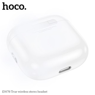 Tai nghe Bluetooth TWS Hoco EW78 V5.4, Pin 4H (Trắng)