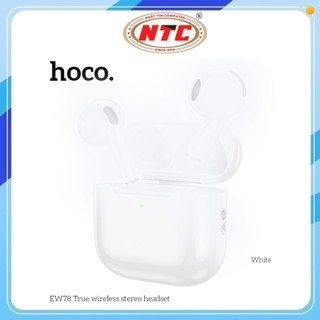 Tai nghe Bluetooth TWS Hoco EW78 V5.4, Pin 4H (Trắng)