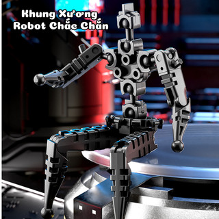 Dummy 13 Mô Hình Kit Robot Figure Mega Siêu Chiến Binh 13 Khớp Cử Động Linh Hoạt Tặng Kèm Bộ Phụ Kiện Chiến Đấu Ngầu Lòi