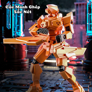 Dummy 13 Mô Hình Kit Robot Figure Mega Siêu Chiến Binh 13 Khớp Cử Động Linh Hoạt Tặng Kèm Bộ Phụ Kiện Chiến Đấu Ngầu Lòi