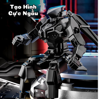 Dummy 13 Mô Hình Kit Robot Figure Mega Siêu Chiến Binh 13 Khớp Cử Động Linh Hoạt Tặng Kèm Bộ Phụ Kiện Chiến Đấu Ngầu Lòi