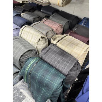 Vải Quần Tây Wool Caro Veston - Vải Caro May Quần Tây - Vải Quần Tây Caro - Vải Veston Caro - Caro Suit - Kẻ Caro Vest