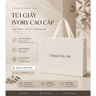 Túi giấy dây lụa Làm theo yêu cầu - Giá gốc tại xưởng - Vui lòng chat trước khi đặt - Min 10 Túi/Free Ship