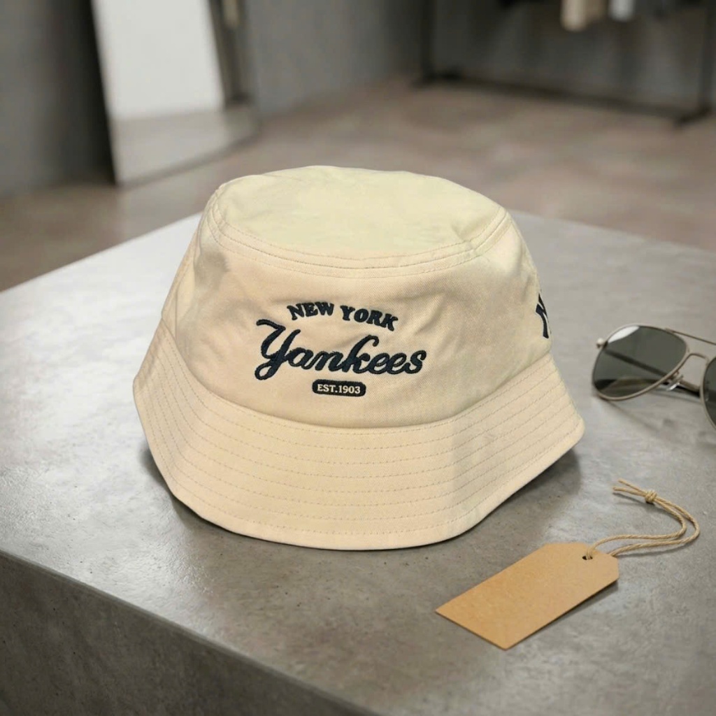 [Chính hãng] Nón Bucket MLB Varsity Lettering - 3AHTV013N