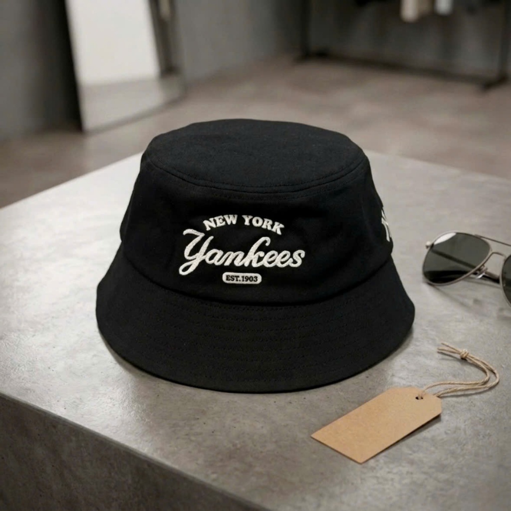 [Chính hãng] Nón Bucket MLB Varsity Lettering - 3AHTV013N